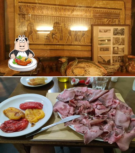 Platti al Trattoria Toscana dei Frati Templari