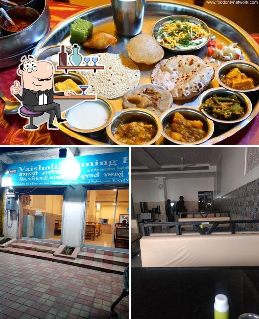 Vaishali Dining Hall is distinguished by interior and food