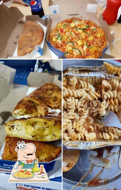 Food at Domino's Pizza