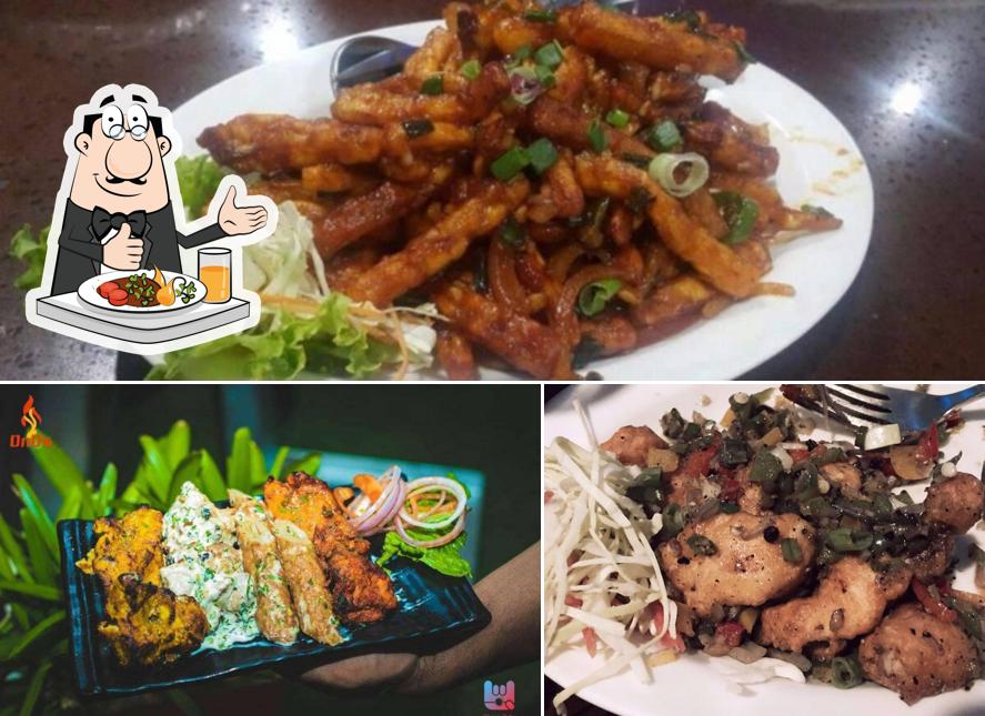 Meals at DND bar & restaurant