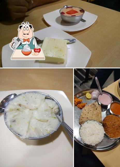 Sadichha Restaurant serves a number of sweet dishes