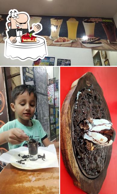 Cafe Creme Sangamner offers a variety of desserts