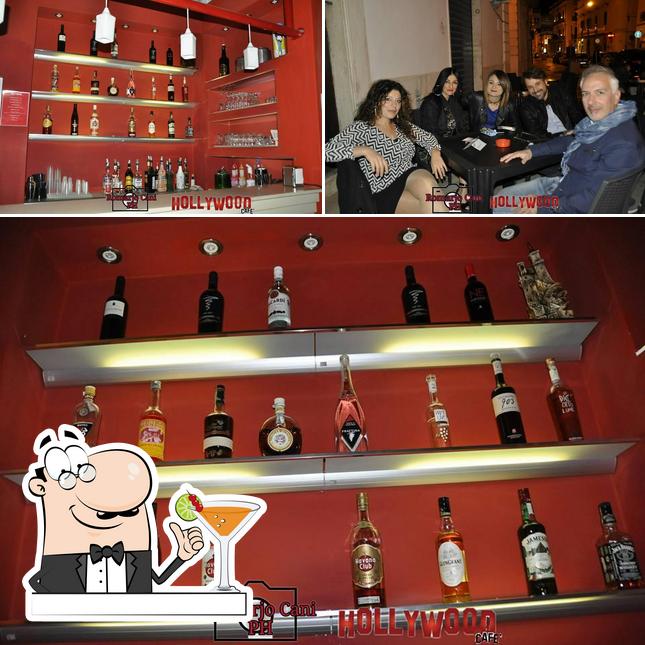 La immagine della bevanda e bancone da bar di Hollywood