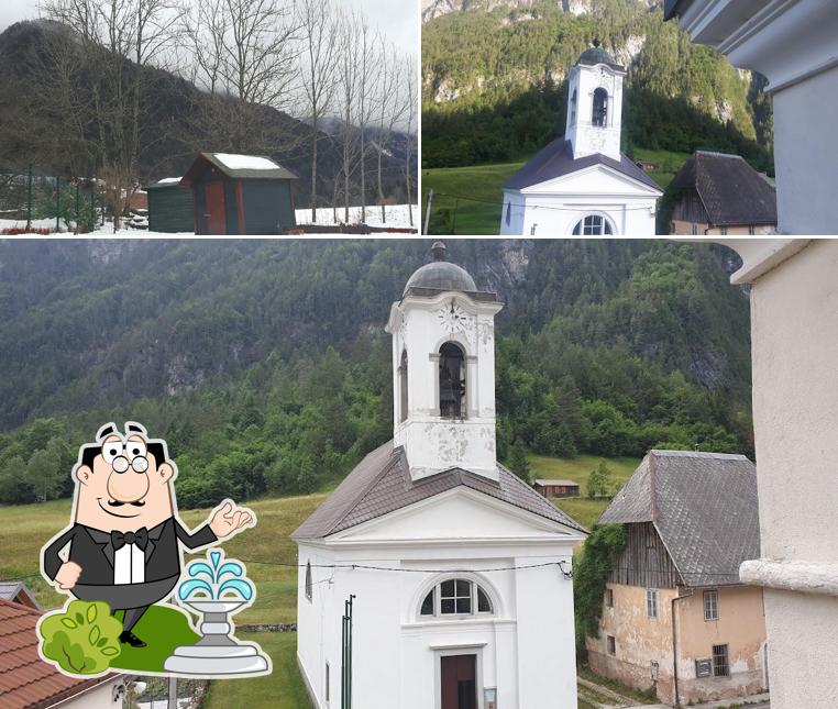 La parte esterna è una caratteristica importante di Hotel Alpine & restaurant
