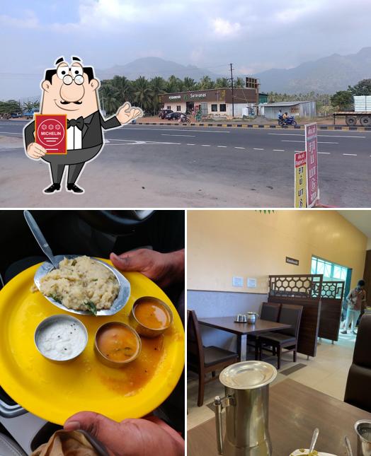 Here's a pic of Hotel Saravanas