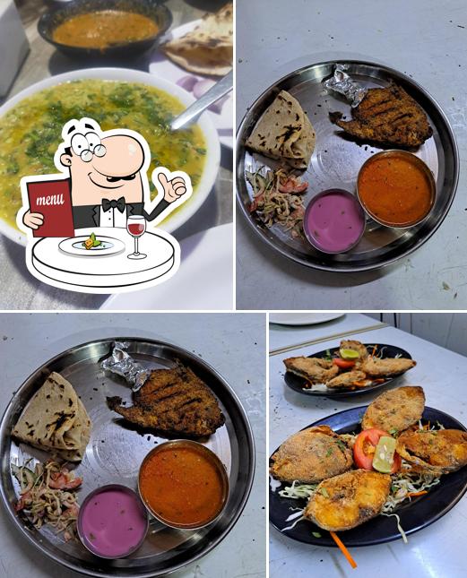 Meals at Hotel Shelar Mama & family restaurant