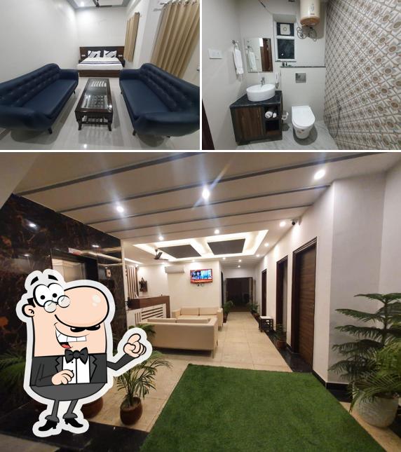 The interior of KDS Residency