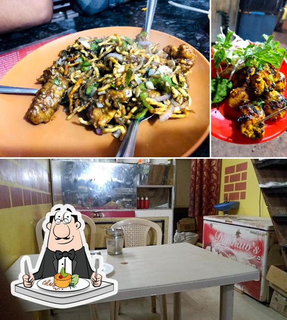 Among various things one can find food and interior at Konkan Darbar