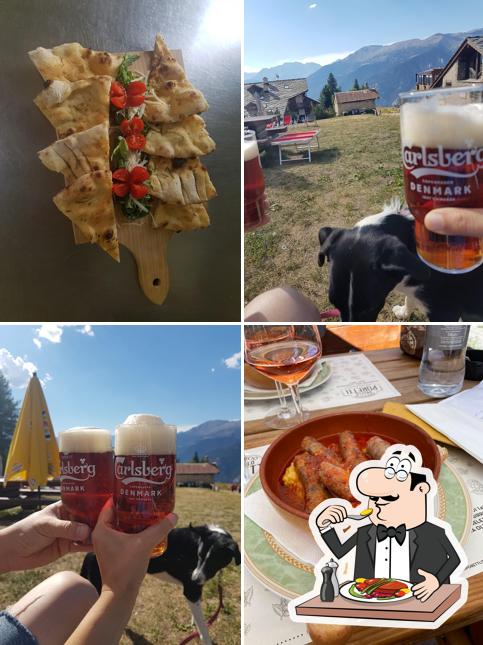 Cibo al RISTORANTE RIFUGIO LA SOSTA