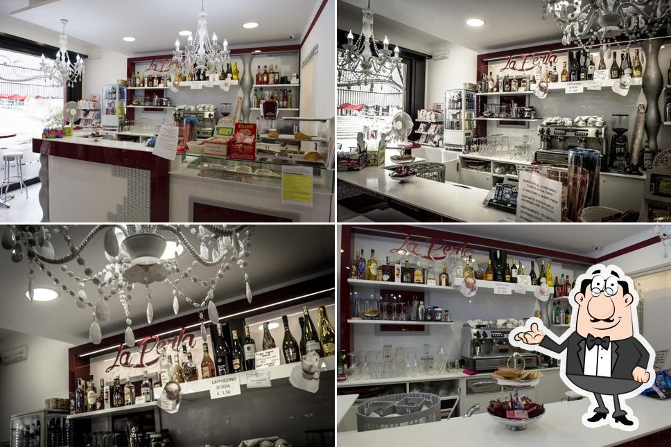 Gli interni di Bar La Perla di Antonella