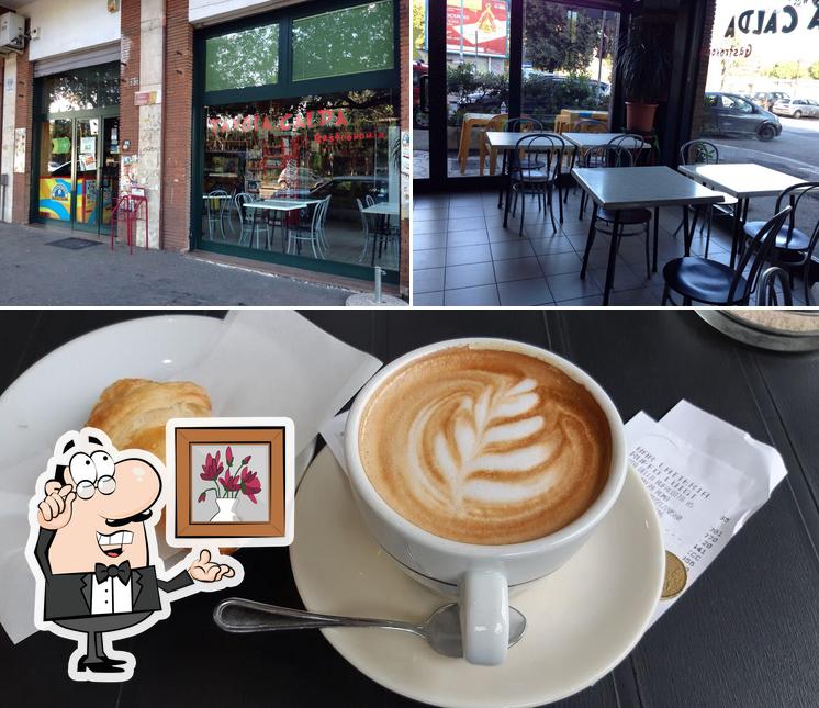 La immagine della interni e cibo di Ruffo - Bar Latteria Superenalotto