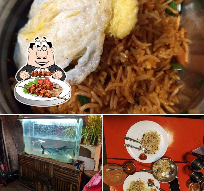Food at Chinese Garden restaurant