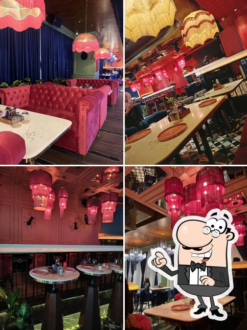 The interior of Flying Saucer Bhopal