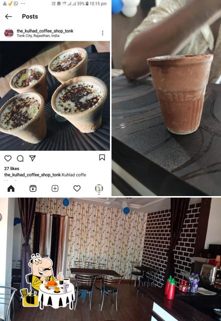 The restaurant's food and interior