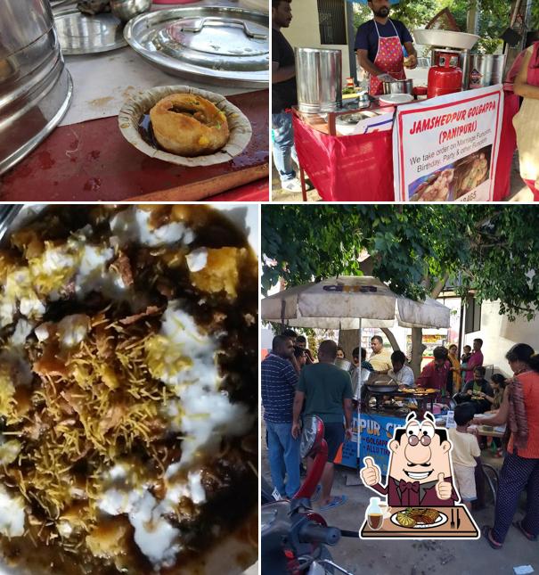 Get meat dishes at Jamshedpur Golgappa/panipuri and chat