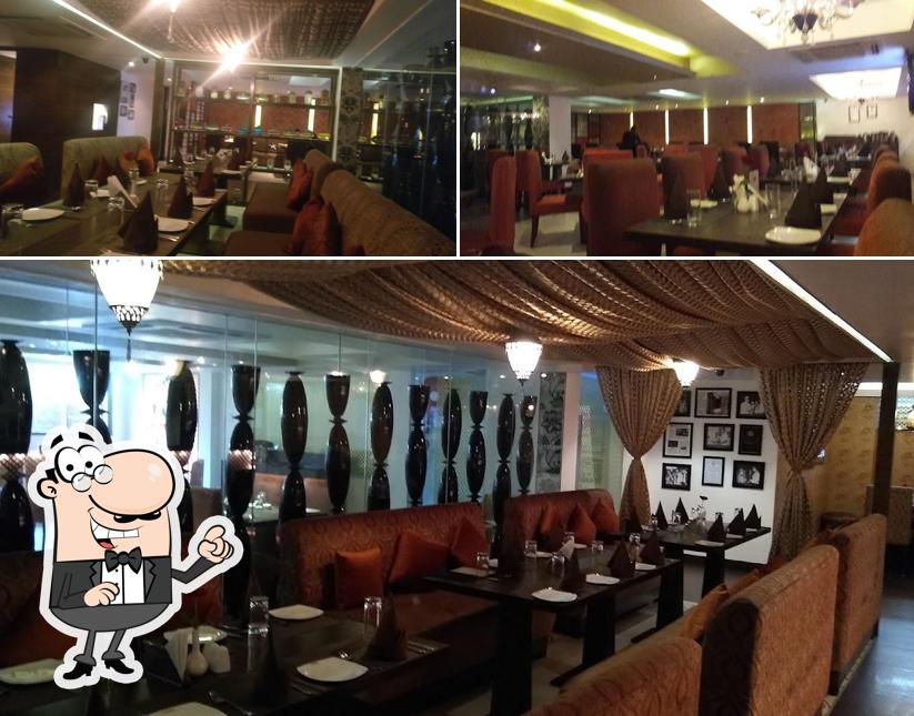 The interior of Moti Mahal Delux Tandoori Trail