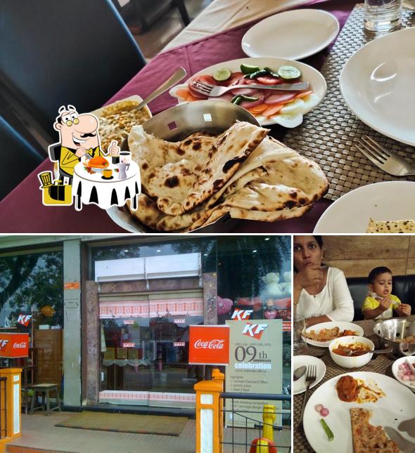 Food at KF Restaurant