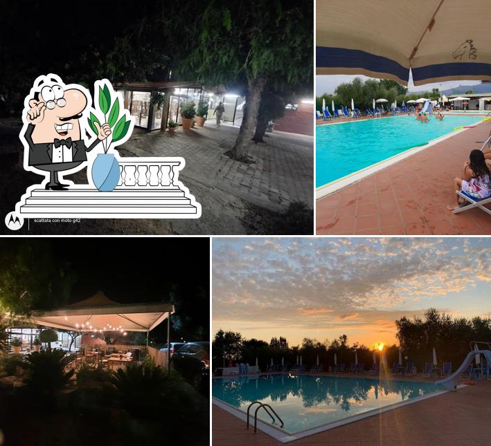 Gli esterni di Pizzeria Trattoria Capocavallo e con Agriturismo