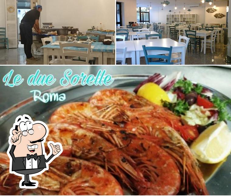 La immagine della interni e la carne di Le Due Sorelle