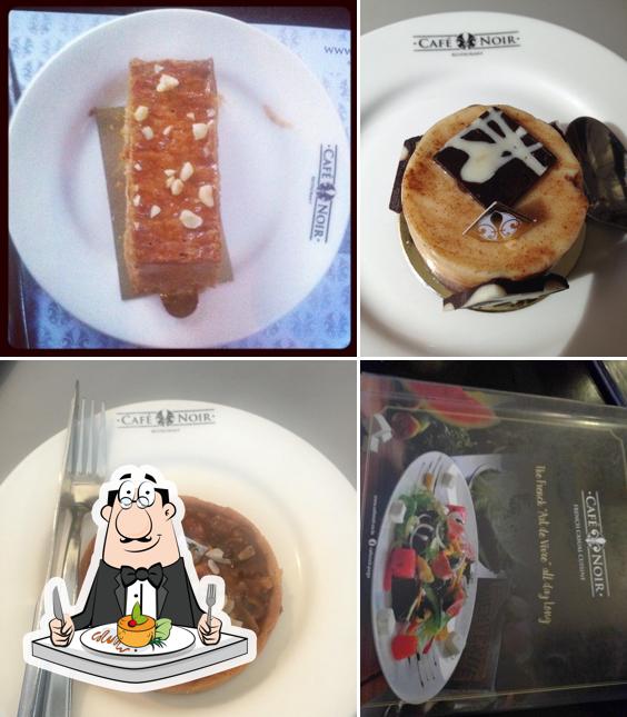 Food at Cafe Noir