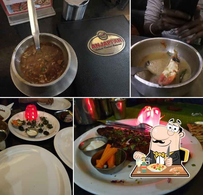Food at Anjappar Chettinadu Restaurant - Home Delivery & Outdoor Catering