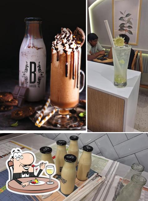 Food at Barista coffee