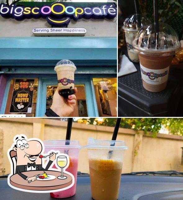 Food at Big Scoop Cafe