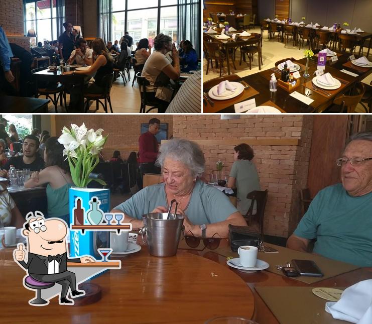 O interior do Coco Bambu Ribeirão Preto: Restaurante, Camarão, Carnes, Eventos, SP