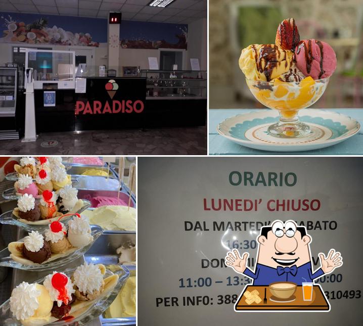 Cibo al Gelateria Paradiso