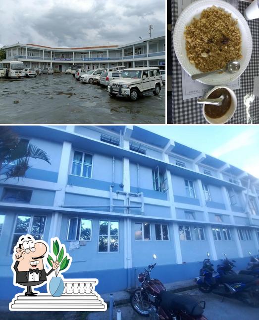 Hospital Restaurant is distinguished by exterior and food