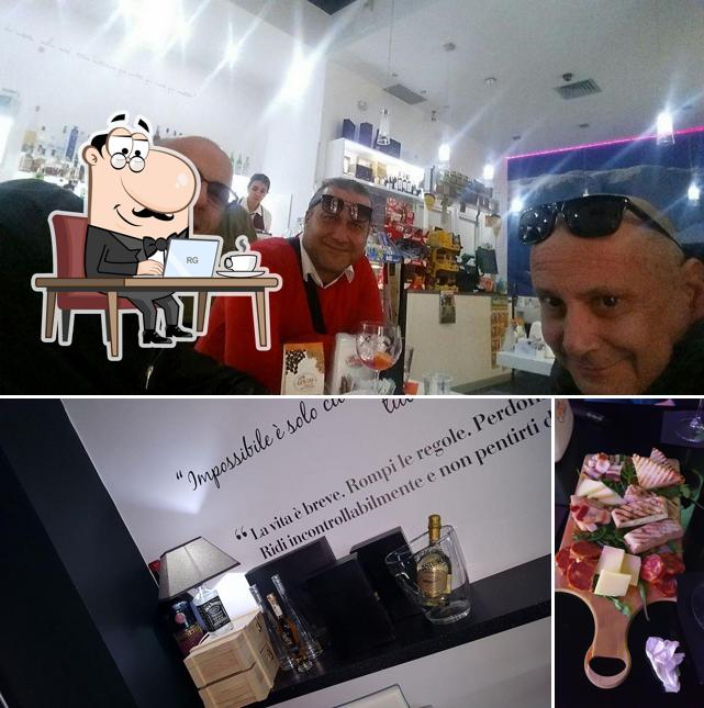 Dai un’occhiata alla immagine che presenta la interni e la carne di Ice Cafè