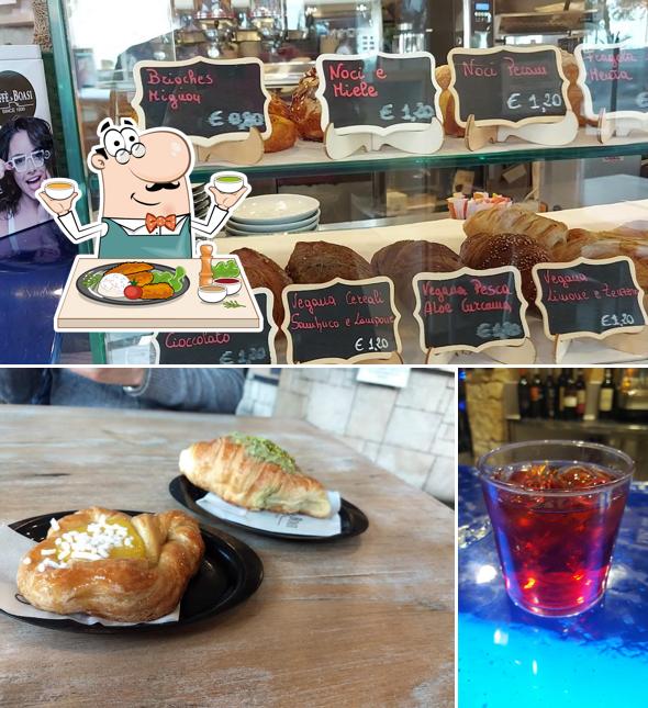 Guarda la foto che presenta la cibo e birra di Bar Gelateria Emozioni Di CAFFÈ