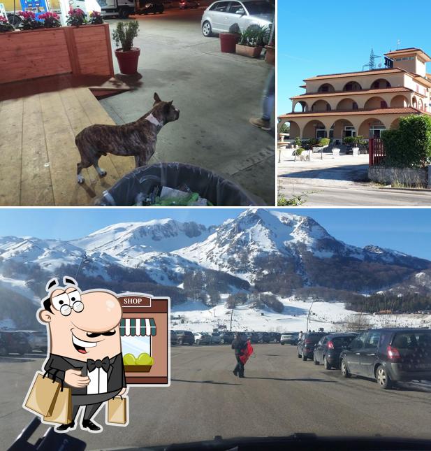 Gli esterni di Esso Caianello