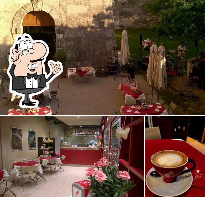 Tra le diverse cose da BarONE al Castello - Trento si possono trovare la interni e bevanda
