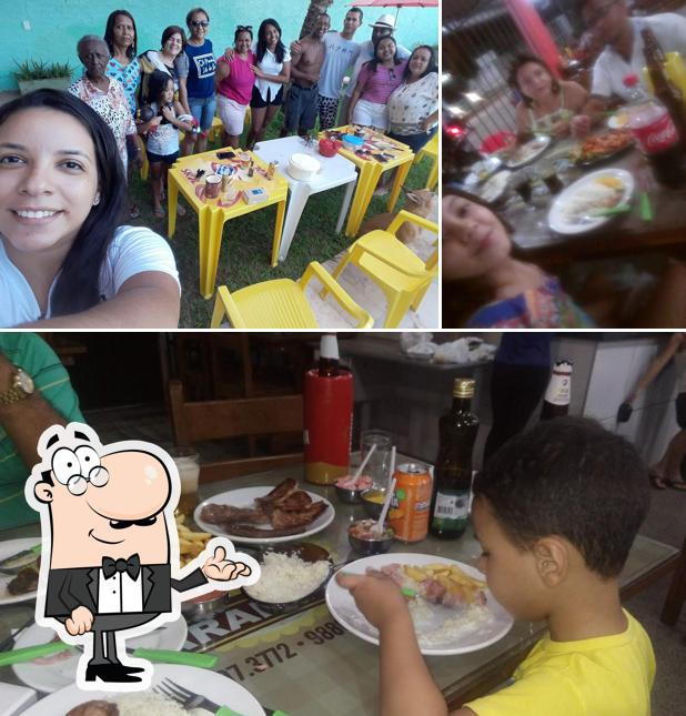 O interior do Churrascaria Araripe