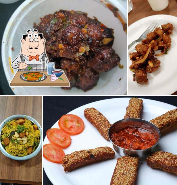 Chicken wings at Gokul Veg