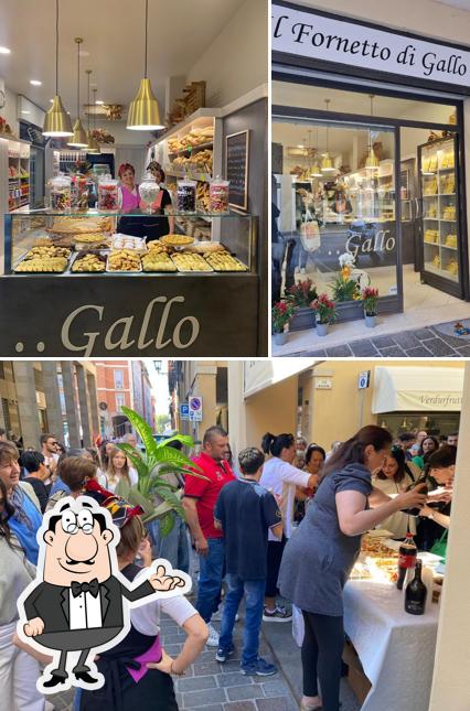 Gli interni di Il fornetto di Gallo