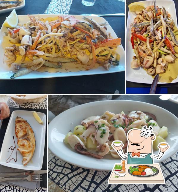 Calamari fritti al Ristorante Bagni Est Finale