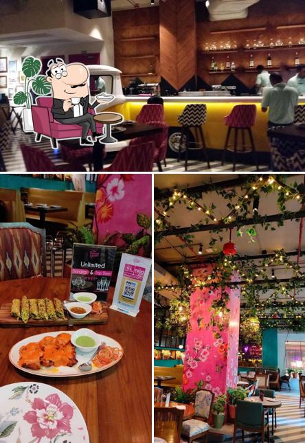 Check out how The Sassy Spoon Powai looks inside