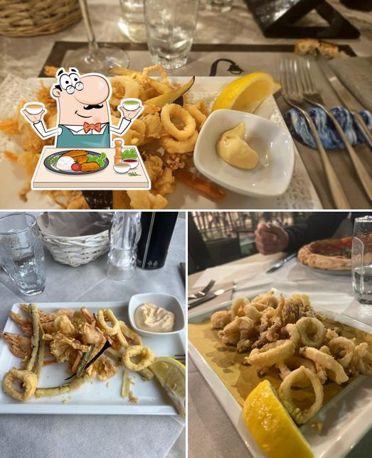 Calamari fritti al Trattoria Pizzeria La Lampara