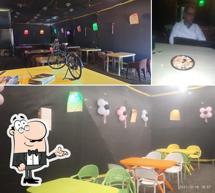 The interior of Shetkari Dhaba