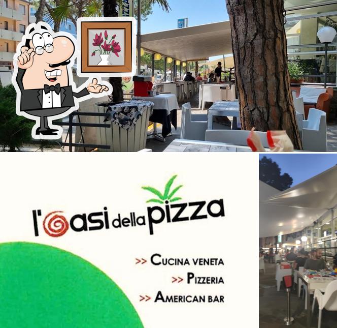 Siediti a un tavolo di Ristorante Oasi della Pizza