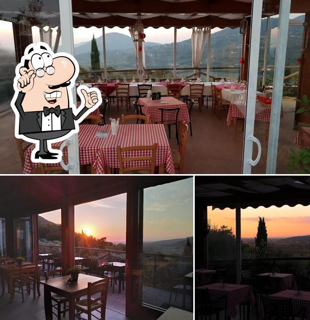 Siediti a un tavolo di Ristoro La Vallesana