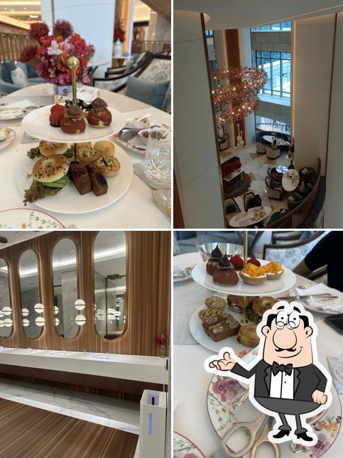 The interior of Tea Lounge