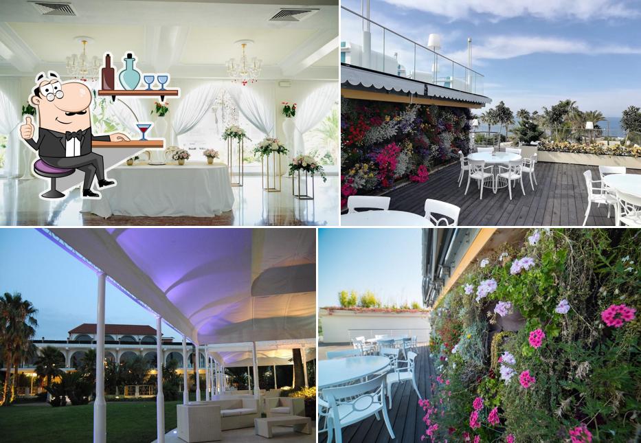 Gli interni di Villa Astoria Bellevue