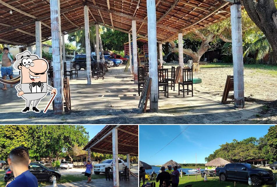 O exterior do Restaurante O Átila