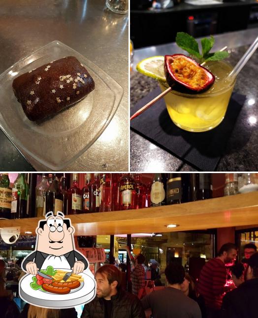 Tra le diverse cose da Bar Doge si possono trovare la cibo e bancone da bar