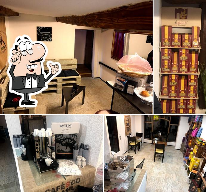 Gli interni di Caffè 3C