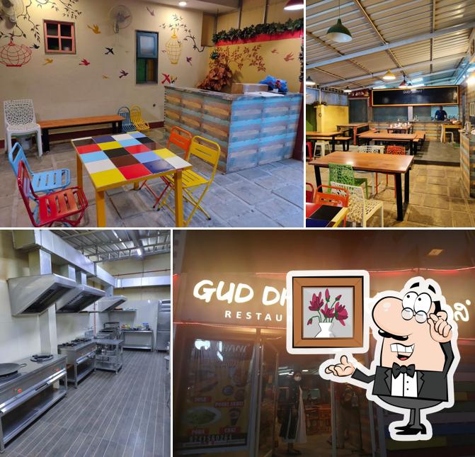 The interior of Gud Dhani