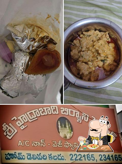 Food at Hyderabadi Biryani Center